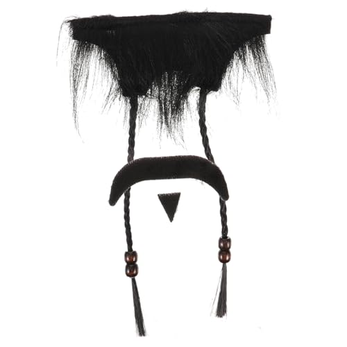 BESPORTBLE 1 Satz Falscher Kinnzopfbart lang für Fälschung Halloween Urlaub Kind falscher Schnurrbart Cosplay gefälschter Schnurrbart lustige falsche Bärte Plüschstoff Black BESPORTBLE 1 Satz Falscher Kinnzopfbart lang für Fälschung Halloween Urlaub Kind falscher Schnurrbart Cosplay gefälschter Schnurrbart lustige falsche Bärte Plüschstoff Black von BESPORTBLE
