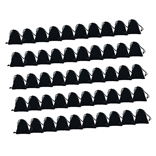 BESPORTBLE 1 Satz Samtbeutel Schmuckbehälter Aus Velours Hochzeit Party Praktisch Verpackungsbeutel Aus Velours Beutel Mit Kordelzug Beutel Für Schmuckverpackungen Schwarz 50 Stück BESPORTBLE 1 Satz Samtbeutel Schmuckbehälter Aus Velours Hochzeit Party Praktisch Verpackungsbeutel Aus Velours Beutel Mit Kordelzug Beutel Für Schmuckverpackungen Schwarz 50 Stück von BESPORTBLE