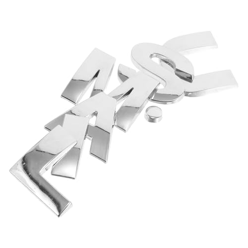 BESPORTBLE 1 Satz Selbstklebende Buchstaben Aufkleber für Briefkästen Metall Buchstaben Dekoration für DIY Installation Wetterfest und Einfach Anzubringen für Haus und Wohnung von BESPORTBLE