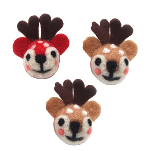 BESPORTBLE 1 Satz Wollfilzbrosche Wollfilzformen Nadelfilz Bastelfilzornamente Weihnachtsbrosche Kinderfilz Weihnachtsbrosche Wollfilzstoff Weihnachtsschmuck 3 Stück Zufällige Farbe BESPORTBLE 1 Satz Wollfilzbrosche Wollfilzformen Nadelfilz Bastelfilzornamente Weihnachtsbrosche Kinderfilz Weihnachtsbrosche Wollfilzstoff Weihnachtsschmuck 3 Stück Zufällige Farbe von BESPORTBLE