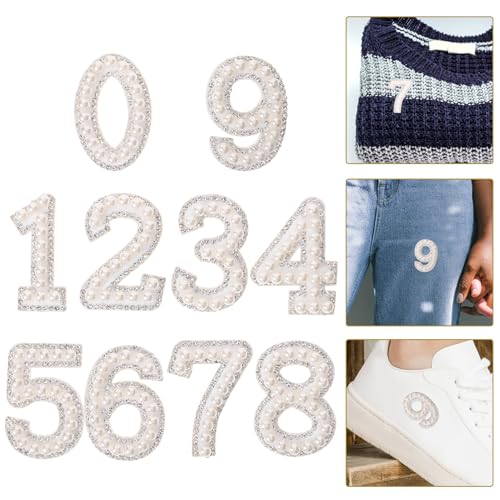 BESPORTBLE 1 Set 2025 Perlen-Zahlenflicken: Zarte Diy-Zahlen Von 0–9 Auf Flicken Für Hüte Kleidung Jeans Für Mädchen – Perfekt Für Outfits Und Dekorationen BESPORTBLE 1 Set 2025 Perlen-Zahlenflicken: Zarte Diy-Zahlen Von 0–9 Auf Flicken Für Hüte Kleidung Jeans Für Mädchen – Perfekt Für Outfits Und Dekorationen von BESPORTBLE