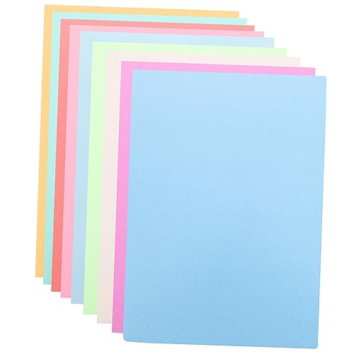BESPORTBLE 10 Blatt Teiliges Schaumstoffpapier Bastelmaterial Farbige Schnittfeste Printmaking Sheets aus Kunststoffschaum für Kreative Handarbeiten Feinmotorik von BESPORTBLE