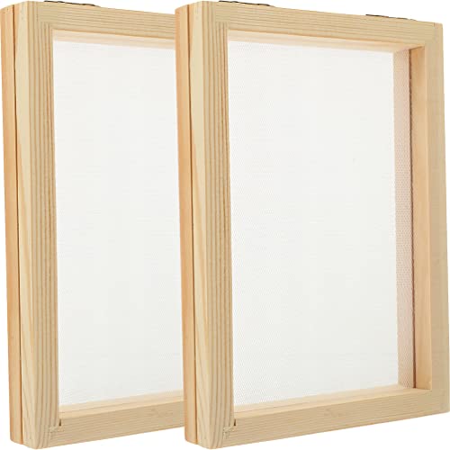 BESPORTBLE 10 PCs Holzrahmen Papierherstellung Bildschirm, DIY Papierherstellung Rahmen, Bastelholzrahmen für Dekoration, Khaki, 18 x 12,5 x 11,5 cm BESPORTBLE 10 PCs Holzrahmen Papierherstellung Bildschirm, DIY Papierherstellung Rahmen, Bastelholzrahmen für Dekoration, Khaki, 18 x 12,5 x 11,5 cm von BESPORTBLE