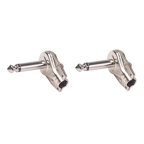 BESPORTBLE 10 Stück Effektpedal Stecker Adapter für Gitarrenpedalboard Hochwertige Verbindungsstücke für Professionelle Musiker und Gitarrenliebhaber von BESPORTBLE
