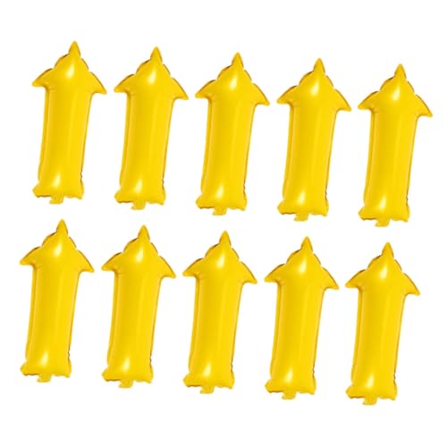 BESPORTBLE 10 Stück Gelbe Pfeilballons Geburtstagsfeier Deko Hochzeitsfeier Luftballons nach Dem Aufblasen für Partys und Besondere Anlässe BESPORTBLE 10 Stück Gelbe Pfeilballons Geburtstagsfeier Deko Hochzeitsfeier Luftballons nach Dem Aufblasen für Partys und Besondere Anlässe von BESPORTBLE