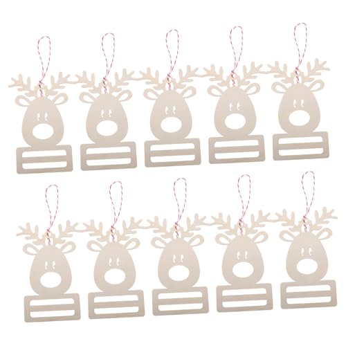 BESPORTBLE 10 Stück Holz Weihnachtsbaum Anhänger Blanko Holzscheiben Bemalen Kreative DIY Dekoration für Weihnachten Hängende Ornamente BESPORTBLE 10 Stück Holz Weihnachtsbaum Anhänger Blanko Holzscheiben Bemalen Kreative DIY Dekoration für Weihnachten Hängende Ornamente von BESPORTBLE