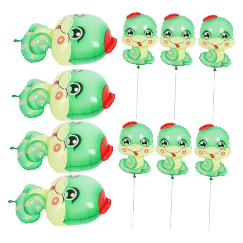 BESPORTBLE 10 Stück Schlangenballons aus Folie für Neujahr Tierdeko für Partys und Grüne Luftballons für Geburtstagsfeiern und Babypartys Langlebige und Einfache Dekoration BESPORTBLE 10 Stück Schlangenballons aus Folie für Neujahr Tierdeko für Partys und Grüne Luftballons für Geburtstagsfeiern und Babypartys Langlebige und Einfache Dekoration von BESPORTBLE