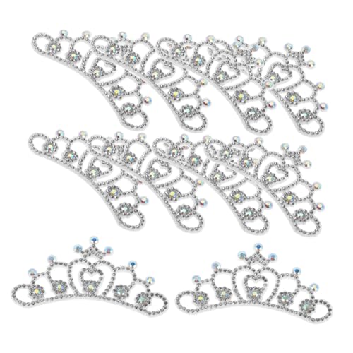 BESPORTBLE 10 Stück Strass-applikationen in Kronenform Zum Aufnähen Auf Vliesstoff, Dekorationen Für Kleidung, Diy-kleidungszubehör, Modische Kronenverzierungen BESPORTBLE 10 Stück Strass-applikationen in Kronenform Zum Aufnähen Auf Vliesstoff, Dekorationen Für Kleidung, Diy-kleidungszubehör, Modische Kronenverzierungen von BESPORTBLE