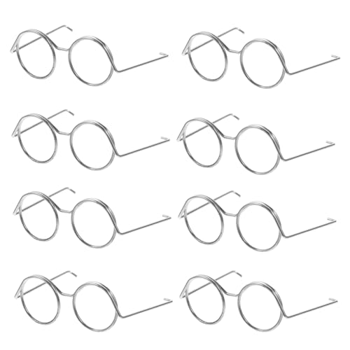 BESPORTBLE 10 Stück Teiliges Miniatur Puppenbrillen für Puppen Kostüm Zubehör Stylische und Brille ohne Gläser für Kreative Spielideen BESPORTBLE 10 Stück Teiliges Miniatur Puppenbrillen für Puppen Kostüm Zubehör Stylische und Brille ohne Gläser für Kreative Spielideen von BESPORTBLE