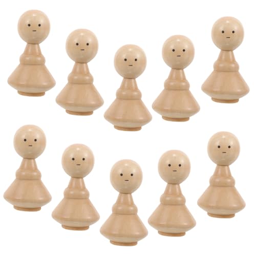 BESPORTBLE 10 Stück Teiliges Natürliche Unbemalte Holz Peg Puppen Glatte Oberfläche Leichte DIY Holzfiguren für Bemalen und Kreativen Gestalten Langlebige Bastelspielzeuge BESPORTBLE 10 Stück Teiliges Natürliche Unbemalte Holz Peg Puppen Glatte Oberfläche Leichte DIY Holzfiguren für Bemalen und Kreativen Gestalten Langlebige Bastelspielzeuge von BESPORTBLE