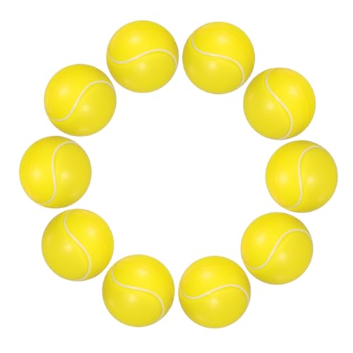 BESPORTBLE 10 Stück Teiliges Tennis Quetschbälle aus Weichem Schaumstoff Bunte Mini Stressbälle Entspannen als Mitgebsel und Partyfüllung für Jungen und Mädchen von BESPORTBLE