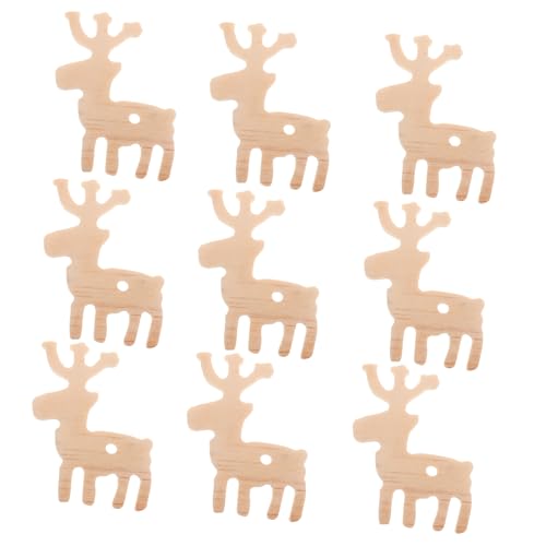 BESPORTBLE 10 Stück Teiliges aus Handgeschnitzten Holzrentieren Diy Holzornamente für Weihnachten Vielseitige Dekoration für Zuhause und Büro Rustikale Holztiere für Kreative Bastelprojekte BESPORTBLE 10 Stück Teiliges aus Handgeschnitzten Holzrentieren Diy Holzornamente für Weihnachten Vielseitige Dekoration für Zuhause und Büro Rustikale Holztiere für Kreative Bastelprojekte von BESPORTBLE