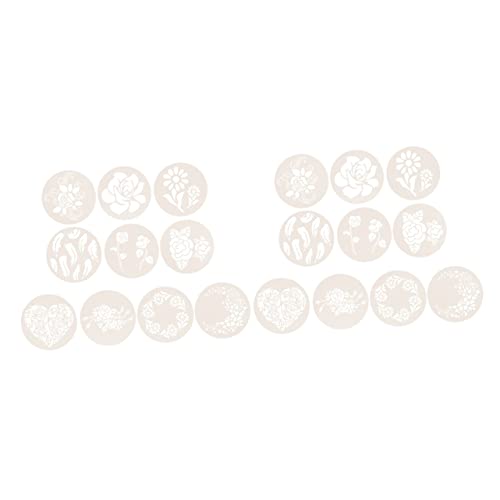 BESPORTBLE 10 Stück Wiederverwendbare Kaffee Schablonen Für Cappuccino Und Kuchen Dekoration – Kreative Vorlagen Für Perfekte Kaffee Kunst Und Dessertgestaltung - Ideal Für BESPORTBLE 10 Stück Wiederverwendbare Kaffee Schablonen Für Cappuccino Und Kuchen Dekoration – Kreative Vorlagen Für Perfekte Kaffee Kunst Und Dessertgestaltung - Ideal Für von BESPORTBLE