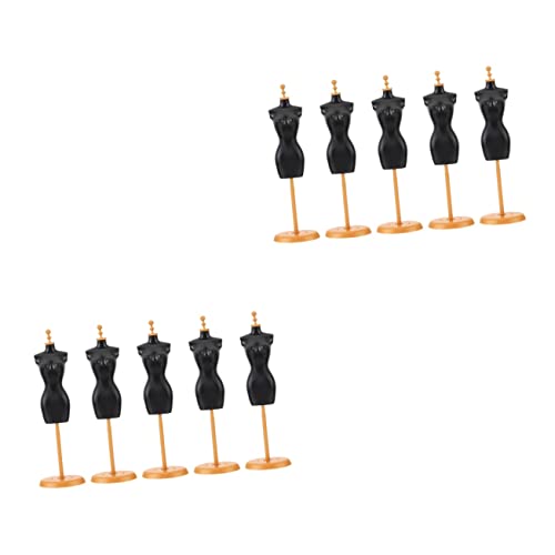 BESPORTBLE 10 Teiliges Puppenständer Mannequin Halterung Schwarzer und Goldener Kleiderständer für Puppenkleidung Faltenfreie Displayhalterung für Puppenhaus Dekoration und BESPORTBLE 10 Teiliges Puppenständer Mannequin Halterung Schwarzer und Goldener Kleiderständer für Puppenkleidung Faltenfreie Displayhalterung für Puppenhaus Dekoration und von BESPORTBLE