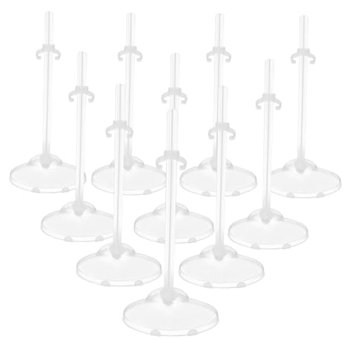 BESPORTBLE 10 Teiliges Transparenter Puppenständer aus Robustem Kunststoff Verstellbarer Doll Support Rack mit Flexiblem Taillenclip Langlebig und Installieren für Dolls und Action BESPORTBLE 10 Teiliges Transparenter Puppenständer aus Robustem Kunststoff Verstellbarer Doll Support Rack mit Flexiblem Taillenclip Langlebig und Installieren für Dolls und Action von BESPORTBLE