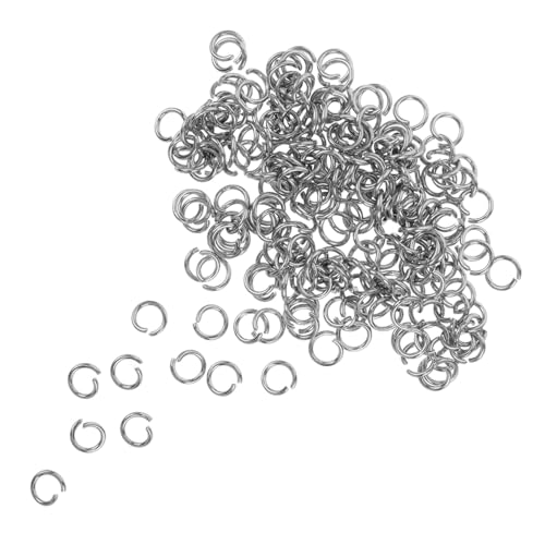 BESPORTBLE 100 Stck. Offener Ringschmuck Ovale Biegeringe Zur Schmuckherstellung Dicke Biegeringe Handgelenkspule Schlüsselanhänger Sprengring Ovaler Verbindungsstecker Ringdraht Eisen Silver BESPORTBLE 100 Stck. Offener Ringschmuck Ovale Biegeringe Zur Schmuckherstellung Dicke Biegeringe Handgelenkspule Schlüsselanhänger Sprengring Ovaler Verbindungsstecker Ringdraht Eisen Silver von BESPORTBLE