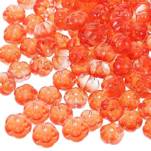BESPORTBLE 100 Stück Kürbis Spacer Perlen, Glaslose Perlen für DIY Schmuckherstellung, Basteln zu Erntedank, Orange, 1 x 1 x 0,8 cm BESPORTBLE 100 Stück Kürbis Spacer Perlen, Glaslose Perlen für DIY Schmuckherstellung, Basteln zu Erntedank, Orange, 1 x 1 x 0,8 cm von BESPORTBLE