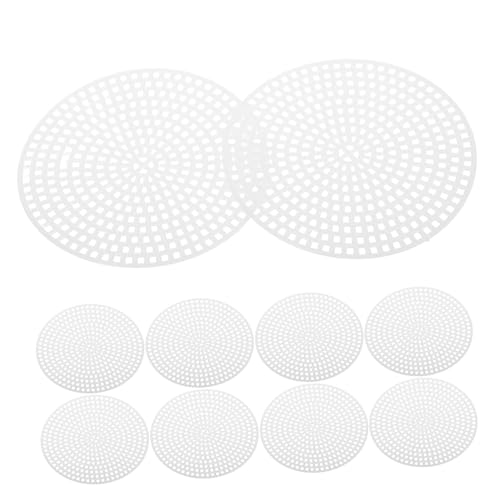 BESPORTBLE 100 Stück Kunststoff Mesh Platten für Diy Projekte Runde Stramin für Stickerei Taschenherstellung und Handwerk Stabil und Leicht zu Reinigen für Schüler und Bastel Enthusiasten BESPORTBLE 100 Stück Kunststoff Mesh Platten für Diy Projekte Runde Stramin für Stickerei Taschenherstellung und Handwerk Stabil und Leicht zu Reinigen für Schüler und Bastel Enthusiasten von BESPORTBLE