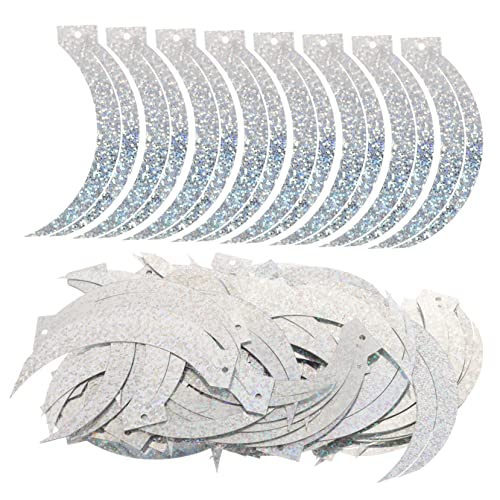BESPORTBLE 100 Stück Laserperlenschmuck Party Gold Dekoration Pailletten Für Die Herstellung Von Armbändern Große Pailletten Lose Pailletten Zum Sticken Pailletten Zubehör Handwerk Pvc Silber BESPORTBLE 100 Stück Laserperlenschmuck Party Gold Dekoration Pailletten Für Die Herstellung Von Armbändern Große Pailletten Lose Pailletten Zum Sticken Pailletten Zubehör Handwerk Pvc Silber von BESPORTBLE