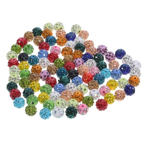BESPORTBLE 100 Stück Strass-Ton-Perlen Für Kreative DIY Projekte – Glitzerperlen Als Abstandshalter Für Armbänder Halsketten Und Vielseitige Bastelarbeiten Perfekt Für Schmuckherstellung BESPORTBLE 100 Stück Strass-Ton-Perlen Für Kreative DIY Projekte – Glitzerperlen Als Abstandshalter Für Armbänder Halsketten Und Vielseitige Bastelarbeiten Perfekt Für Schmuckherstellung von BESPORTBLE