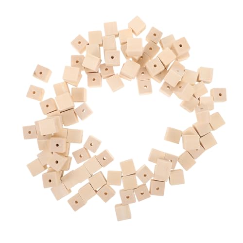 BESPORTBLE 100 Stück Unbehandelte Quadratische Holzperlen für Diy Schmuckherstellung und Heimdekoration für Kreative Projekte und Designs BESPORTBLE 100 Stück Unbehandelte Quadratische Holzperlen für Diy Schmuckherstellung und Heimdekoration für Kreative Projekte und Designs von BESPORTBLE