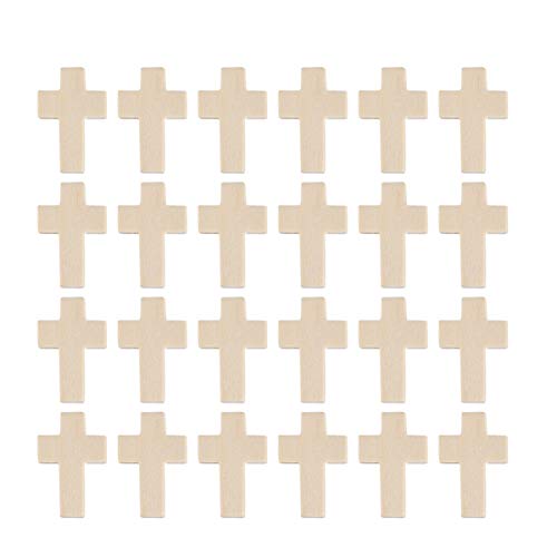 BESPORTBLE 100 Stücke Holzkreuz Anhänger Natürliche Holz Kreuz Charms Spacer Lose Perlen Holzscheiben für Armband Halskette Ohrring Schmuckherstellung DIY Handwerk BESPORTBLE 100 Stücke Holzkreuz Anhänger Natürliche Holz Kreuz Charms Spacer Lose Perlen Holzscheiben für Armband Halskette Ohrring Schmuckherstellung DIY Handwerk von BESPORTBLE
