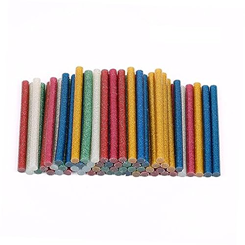 BESPORTBLE 100Stücke Farbige Glitter Klebestifte Umweltfreundliche Heißklebestifte für Bastelprojekte DIY Schulprojekte und Dekoration Zufällige Farben BESPORTBLE 100Stücke Farbige Glitter Klebestifte Umweltfreundliche Heißklebestifte für Bastelprojekte DIY Schulprojekte und Dekoration Zufällige Farben von BESPORTBLE