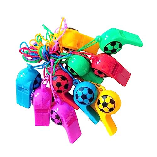 BESPORTBLE 100Stücke Fußballpfeifen für Kindergeburtstagsfeiern Spaß für Fußballpartys Trainingsgeräte mit Lanyard Gastgeschenke für Sportevents und Festivals BESPORTBLE 100Stücke Fußballpfeifen für Kindergeburtstagsfeiern Spaß für Fußballpartys Trainingsgeräte mit Lanyard Gastgeschenke für Sportevents und Festivals von BESPORTBLE