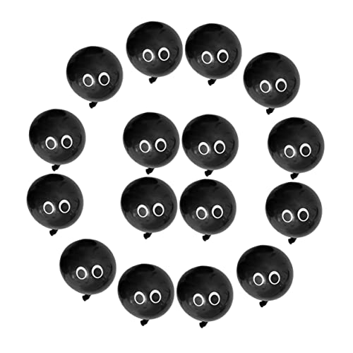 BESPORTBLE 100Stücke Halloween Augenballons Tieraugen Luftballons Für Halloween Deko Oktopusballon Und Partydekoration Für Drinnen Und Draußen von BESPORTBLE