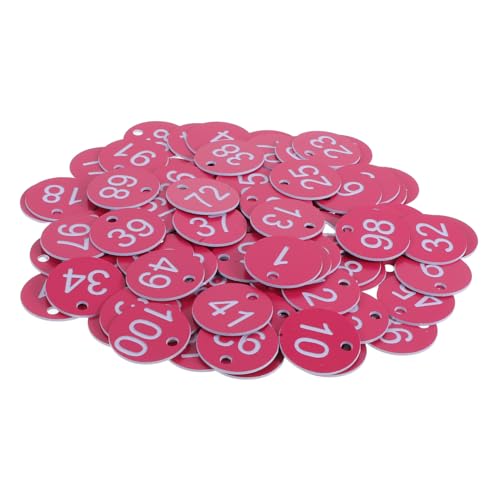 BESPORTBLE 100Stücke Kunststoff Nummern Id Tags für Schließfächer Nummerierte Etiketten Lesbarkeit Wiederverwendbar für Restaurants BESPORTBLE 100Stücke Kunststoff Nummern Id Tags für Schließfächer Nummerierte Etiketten Lesbarkeit Wiederverwendbar für Restaurants von BESPORTBLE