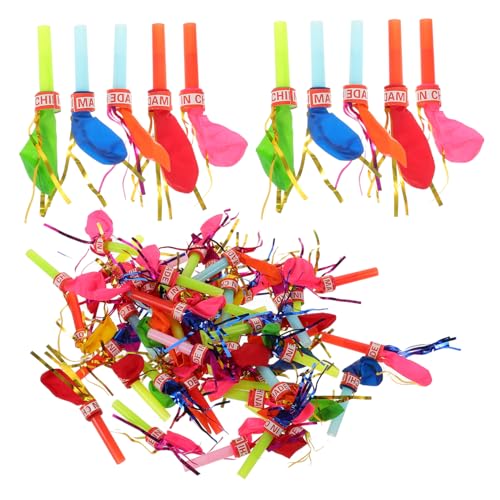 BESPORTBLE 100Stücke Süße Blowouts Pfeifen für Kinderpartys Langlebige und Sichere Spielzeuge für Feste und Feiern Wiederverwendbare Geräuschemacher BESPORTBLE 100Stücke Süße Blowouts Pfeifen für Kinderpartys Langlebige und Sichere Spielzeuge für Feste und Feiern Wiederverwendbare Geräuschemacher von BESPORTBLE