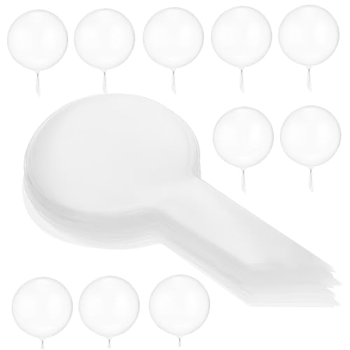 BESPORTBLE 100Stücke Transparente Bobo Ballons Luftballons zum Füllen für Hochzeiten Geburtstagsfeiern und Partydekorationen Vielseitig Einsetzbar aus Elastischem Tpu BESPORTBLE 100Stücke Transparente Bobo Ballons Luftballons zum Füllen für Hochzeiten Geburtstagsfeiern und Partydekorationen Vielseitig Einsetzbar aus Elastischem Tpu von BESPORTBLE