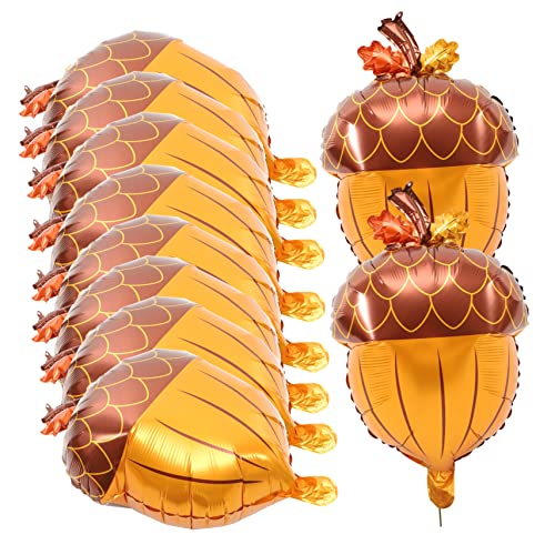 BESPORTBLE 10Stücke Aluminium Folienballons Kiefern Form Herbst Dekoration für Thanksgiving Party Einzigartige Party Requisiten für Unvergessliche Feiern BESPORTBLE 10Stücke Aluminium Folienballons Kiefern Form Herbst Dekoration für Thanksgiving Party Einzigartige Party Requisiten für Unvergessliche Feiern von BESPORTBLE