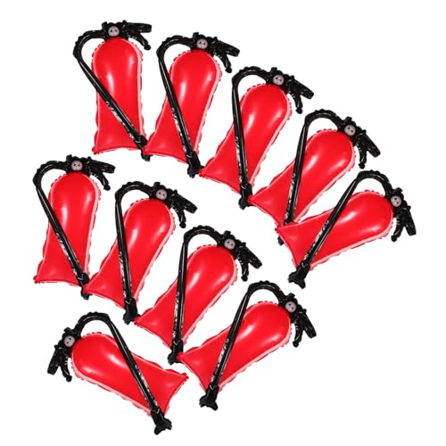BESPORTBLE 10Stücke Aufblasbare Feuerlöscherballons Kreative Deko für Feuerwehrgeburtstagsfeiern Lustige Luftballons für Feuerwehrpartys und Themenveranstaltungen von BESPORTBLE