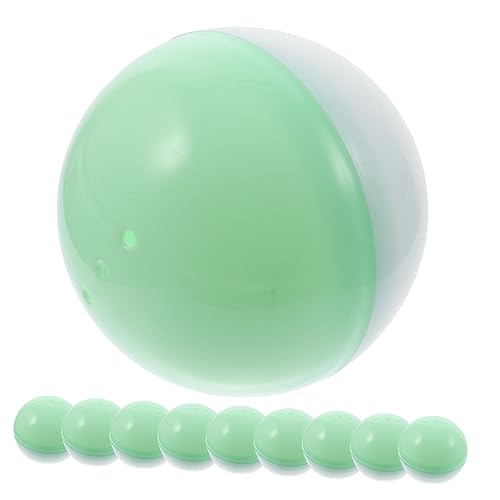 BESPORTBLE 10Stücke Befüllbare Runde Kapseln Aus Robustem Kunststoff Transparente Spielzeugkugeln Für Kaugummiautomaten Für Partygeschenke Geburtstagsfeiern Und Veranstaltungen von BESPORTBLE