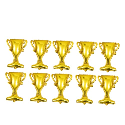 BESPORTBLE 10Stücke Goldene Trophäen Folienballons Dekorationsballons für Abschlussfeiern Geburtstagsfeiern und Sportevents Kreatives und Elegantes Design für Besondere Anlässe BESPORTBLE 10Stücke Goldene Trophäen Folienballons Dekorationsballons für Abschlussfeiern Geburtstagsfeiern und Sportevents Kreatives und Elegantes Design für Besondere Anlässe von BESPORTBLE