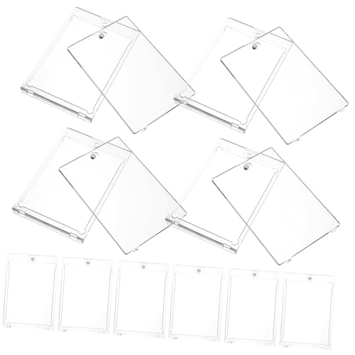 BESPORTBLE 10Stücke Magnetische Kartenhüllen UV Schutz Für Sammelkarten Strapazierfähige Spielkartenhalter Transparent Mit Starkem Magnetverschluss Für Sport Und Spielkarten BESPORTBLE 10Stücke Magnetische Kartenhüllen UV Schutz Für Sammelkarten Strapazierfähige Spielkartenhalter Transparent Mit Starkem Magnetverschluss Für Sport Und Spielkarten von BESPORTBLE