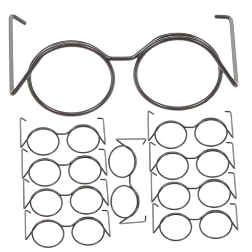 BESPORTBLE 10Stücke Mini Puppenbrille Runde Rahmenlose Brille Für Puppen Und Miniaturfiguren Als Zubehör Für Puppenhaus Und Kreative DIY Projekte BESPORTBLE 10Stücke Mini Puppenbrille Runde Rahmenlose Brille Für Puppen Und Miniaturfiguren Als Zubehör Für Puppenhaus Und Kreative DIY Projekte von BESPORTBLE
