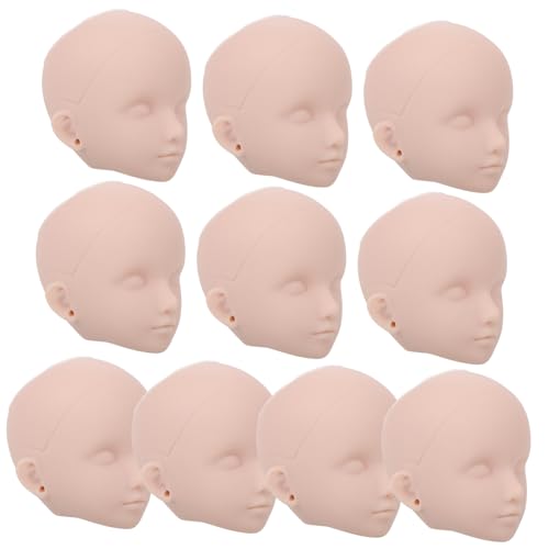 BESPORTBLE 10Stücke Puppenköpfe Aus Kunststoff Für Make Up Übungen Zum Bemalen Und Basteln Von Puppen Puppenzubehör Für Kreative Projekte Mit Augenhöhlen BESPORTBLE 10Stücke Puppenköpfe Aus Kunststoff Für Make Up Übungen Zum Bemalen Und Basteln Von Puppen Puppenzubehör Für Kreative Projekte Mit Augenhöhlen von BESPORTBLE