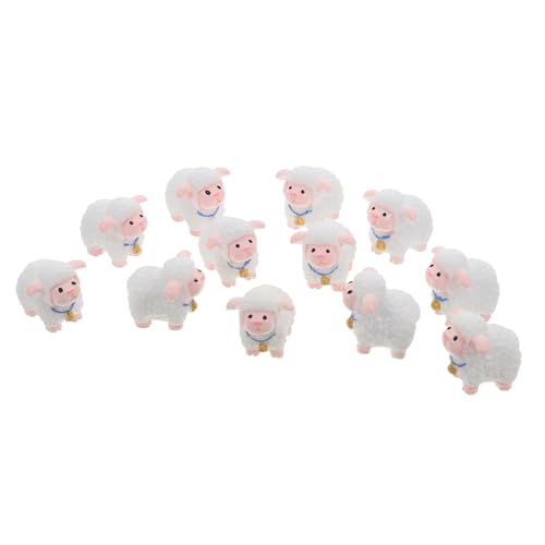 BESPORTBLE 12 Stück Miniatur Schaf Figuren Teiliges Resin Ziegen für Mikrolandschaft Kreative Tischdekoration für Terrarien und Gartenlandschaften BESPORTBLE 12 Stück Miniatur Schaf Figuren Teiliges Resin Ziegen für Mikrolandschaft Kreative Tischdekoration für Terrarien und Gartenlandschaften von BESPORTBLE
