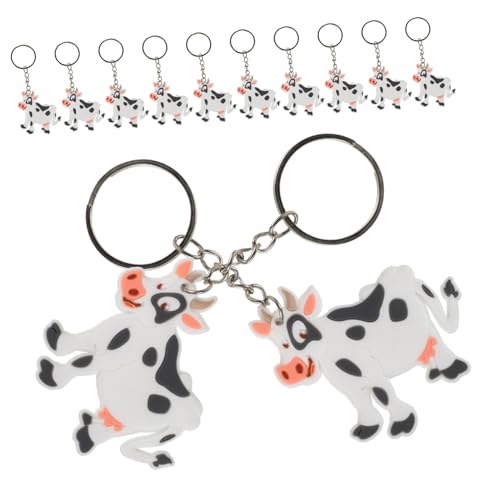 BESPORTBLE 12 Stück Niedliche Kuh Schlüsselanhänger Cartoon Anhänger Mode Schlüsselring für Taschen Rucksäcke Tier Party Dekoration BESPORTBLE 12 Stück Niedliche Kuh Schlüsselanhänger Cartoon Anhänger Mode Schlüsselring für Taschen Rucksäcke Tier Party Dekoration von BESPORTBLE