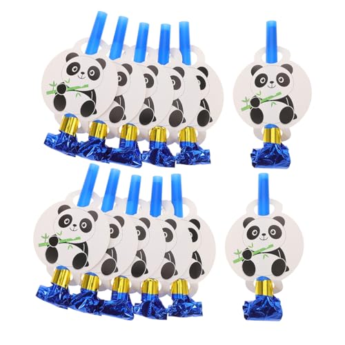 BESPORTBLE 12 Stück Teiliges Panda Partyset mit Geburtstags Blowouts Noisemakern Bunte Tröten für Kindergeburtstag Partyspaß und Festliche BESPORTBLE 12 Stück Teiliges Panda Partyset mit Geburtstags Blowouts Noisemakern Bunte Tröten für Kindergeburtstag Partyspaß und Festliche von BESPORTBLE