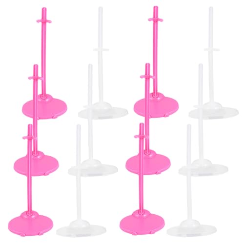 BESPORTBLE 12 Stück Teiliges Puppenständer Robustem Kunststoff Stabile Halterung für Puppen und Figuren Transparenter und Rosa Ständer für Display und Organisation Regal oder Tisch BESPORTBLE 12 Stück Teiliges Puppenständer Robustem Kunststoff Stabile Halterung für Puppen und Figuren Transparenter und Rosa Ständer für Display und Organisation Regal oder Tisch von BESPORTBLE