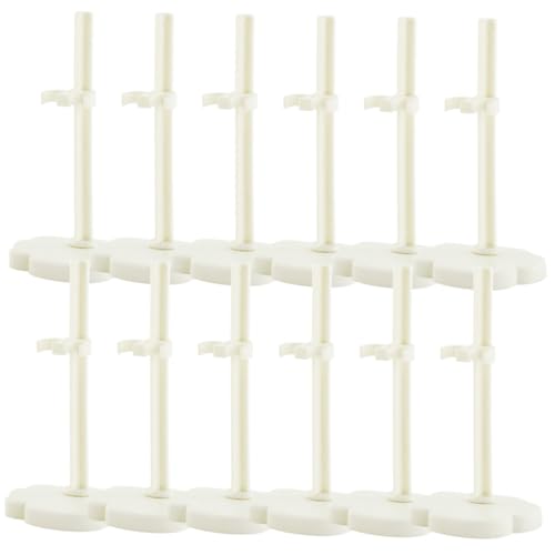 BESPORTBLE 12 Stück Teiliges Puppenständer Weiß mit Flachem Stabilem Sockel für Mädchenpuppen Actionfiguren und Miniaturen Langlebig Kreatives Design für Regal Tisch und Vitrine BESPORTBLE 12 Stück Teiliges Puppenständer Weiß mit Flachem Stabilem Sockel für Mädchenpuppen Actionfiguren und Miniaturen Langlebig Kreatives Design für Regal Tisch und Vitrine von BESPORTBLE