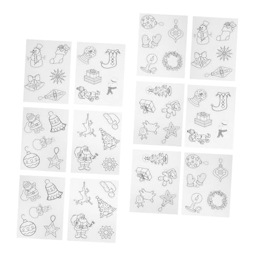 BESPORTBLE 12 Stück Teiliges Weihnachts Heat Shrink Folien mit Motiven Material Schrumpfende Bastelfolie für DIY Schlüsselanhänger und Schmuck Fördert Kinderhandarbeit und Konzentration BESPORTBLE 12 Stück Teiliges Weihnachts Heat Shrink Folien mit Motiven Material Schrumpfende Bastelfolie für DIY Schlüsselanhänger und Schmuck Fördert Kinderhandarbeit und Konzentration von BESPORTBLE