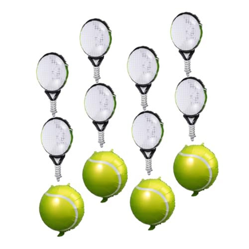BESPORTBLE 12 Stück Tennis Luftballons Leichte Platzsichere Party Dekorationen für Sport Events für Tennis Mottopartys Shower Feierlichkeiten BESPORTBLE 12 Stück Tennis Luftballons Leichte Platzsichere Party Dekorationen für Sport Events für Tennis Mottopartys Shower Feierlichkeiten von BESPORTBLE