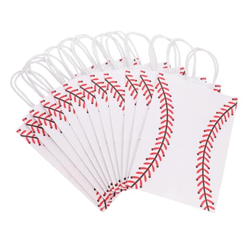 BESPORTBLE 12Stücke Baseball Geschenkbeutel Aus Kraftpapier Party Mitgebsel Tüten Mit Baseball Muster Geschenkverpackung Für Kindergeburtstag BESPORTBLE 12Stücke Baseball Geschenkbeutel Aus Kraftpapier Party Mitgebsel Tüten Mit Baseball Muster Geschenkverpackung Für Kindergeburtstag von BESPORTBLE