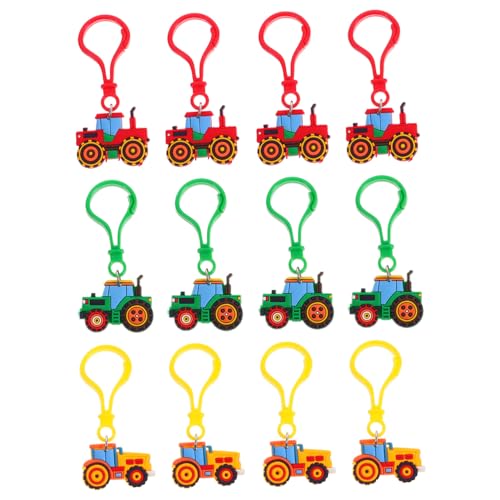 BESPORTBLE 12Stücke Farmfahrzeug Schlüsselanhänger mit Karabiner Süße und Bagger Schlüsselanhänger für Mitgebsel Ostergeschenke und Preise BESPORTBLE 12Stücke Farmfahrzeug Schlüsselanhänger mit Karabiner Süße und Bagger Schlüsselanhänger für Mitgebsel Ostergeschenke und Preise von BESPORTBLE