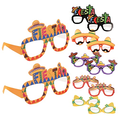 BESPORTBLE 12Stücke Mexikanische Fiesta Papierbrillen Partybrille Für Karneval Und Feiern Spaßige Foto Requisiten Für Geburtstagsfeiern Festivals Und Themenpartys BESPORTBLE 12Stücke Mexikanische Fiesta Papierbrillen Partybrille Für Karneval Und Feiern Spaßige Foto Requisiten Für Geburtstagsfeiern Festivals Und Themenpartys von BESPORTBLE