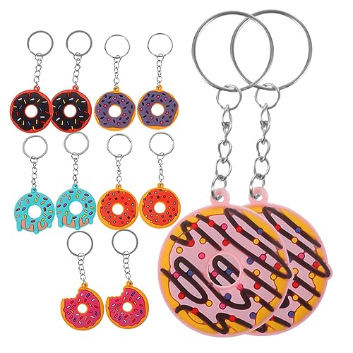 BESPORTBLE 12Stücke Süße Donut Schlüsselanhänger aus Kreative Taschenanhänger für Geburtstagsfeiern Themenpartys Mitbringsel für Schatzkistenpreise Dekoration BESPORTBLE 12Stücke Süße Donut Schlüsselanhänger aus Kreative Taschenanhänger für Geburtstagsfeiern Themenpartys Mitbringsel für Schatzkistenpreise Dekoration von BESPORTBLE